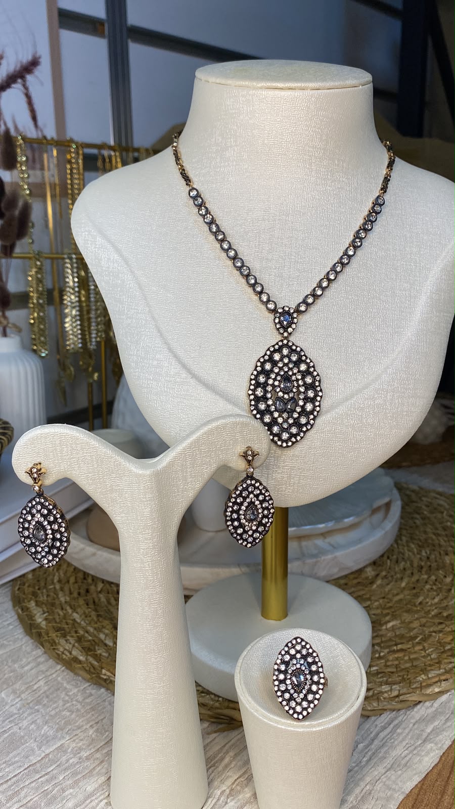 Vintage Elmas Montür 3’lü Set